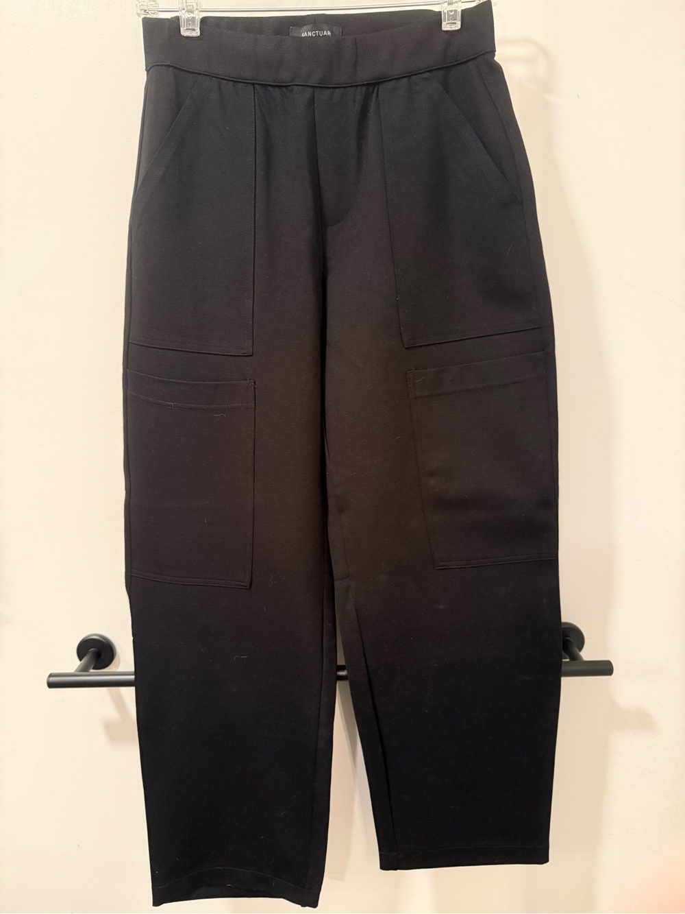 Sanctuary Women’s Ponte Black Pull-on Pants size S
